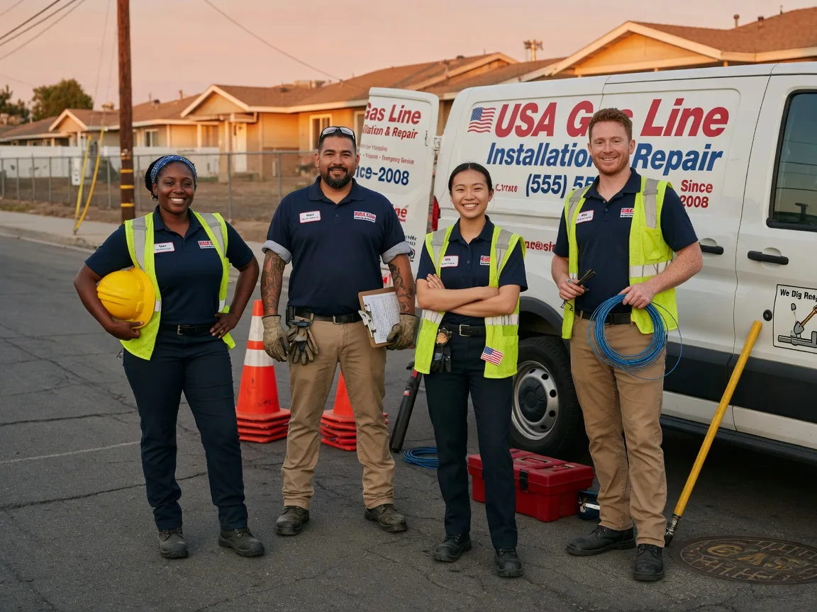 Gas Line Installation company in Claude, TX